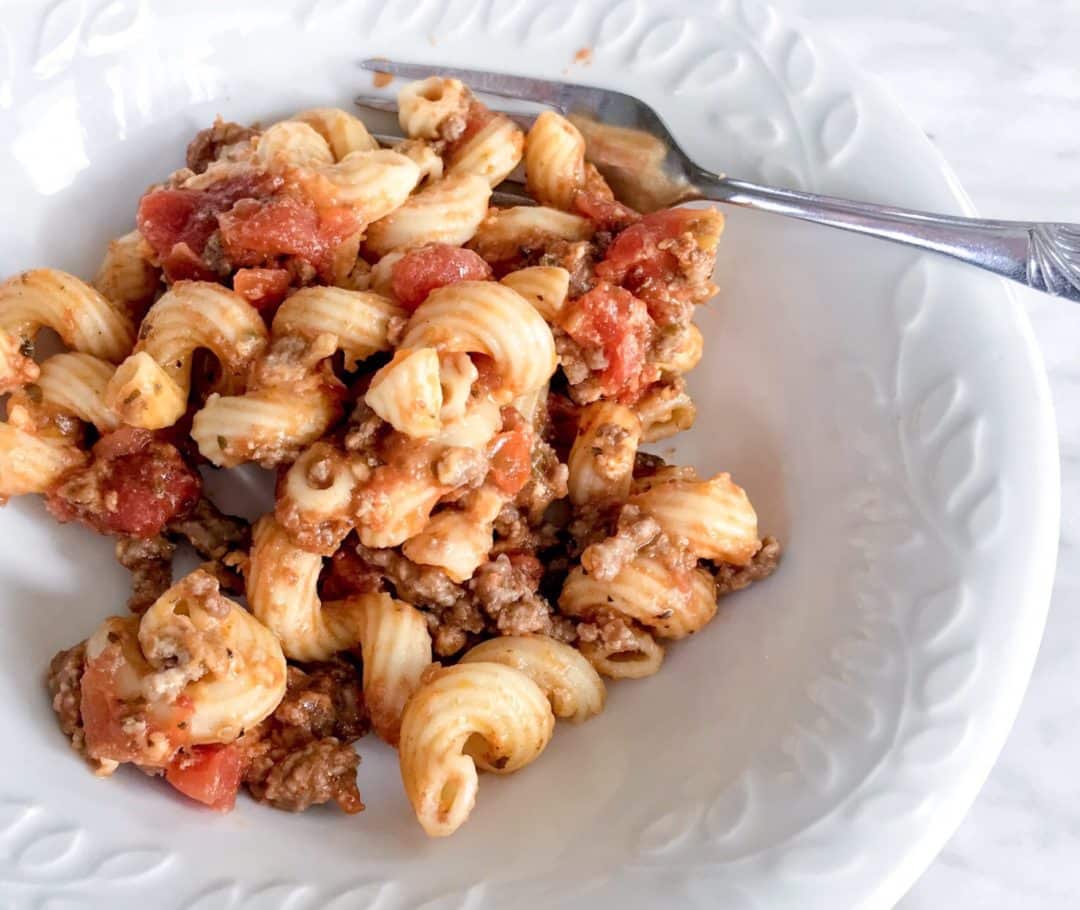 Instant Pot Ground Beef And Pasta Casserole Salads For Lunch