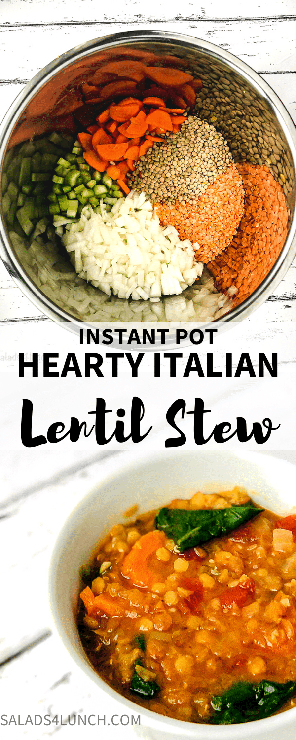 Instant pot italian lentil soup sale