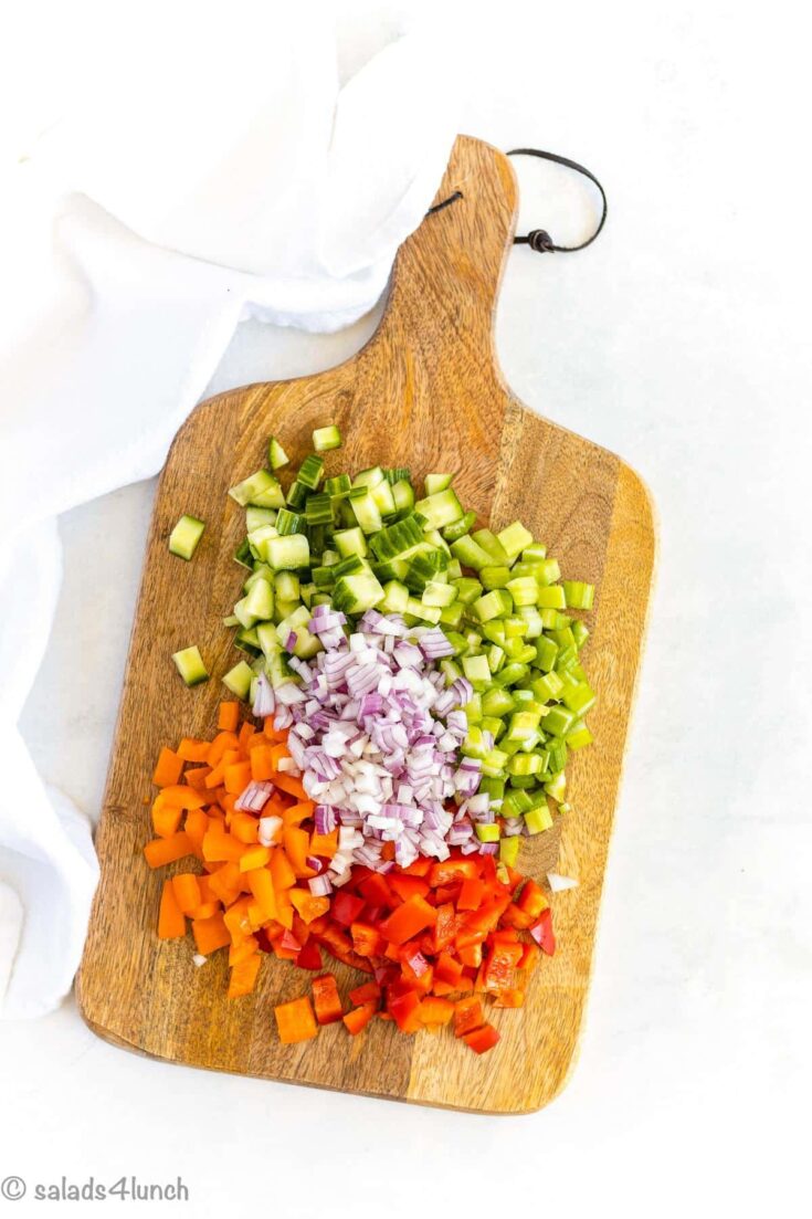 Basmati Rice Salad with Mint and Edamame - Salads for Lunch