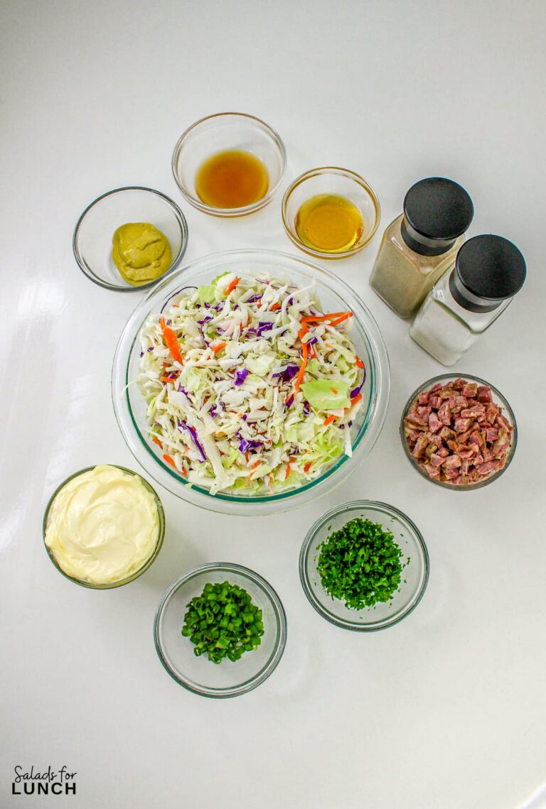 Corned Beef Coleslaw • Salads for Lunch